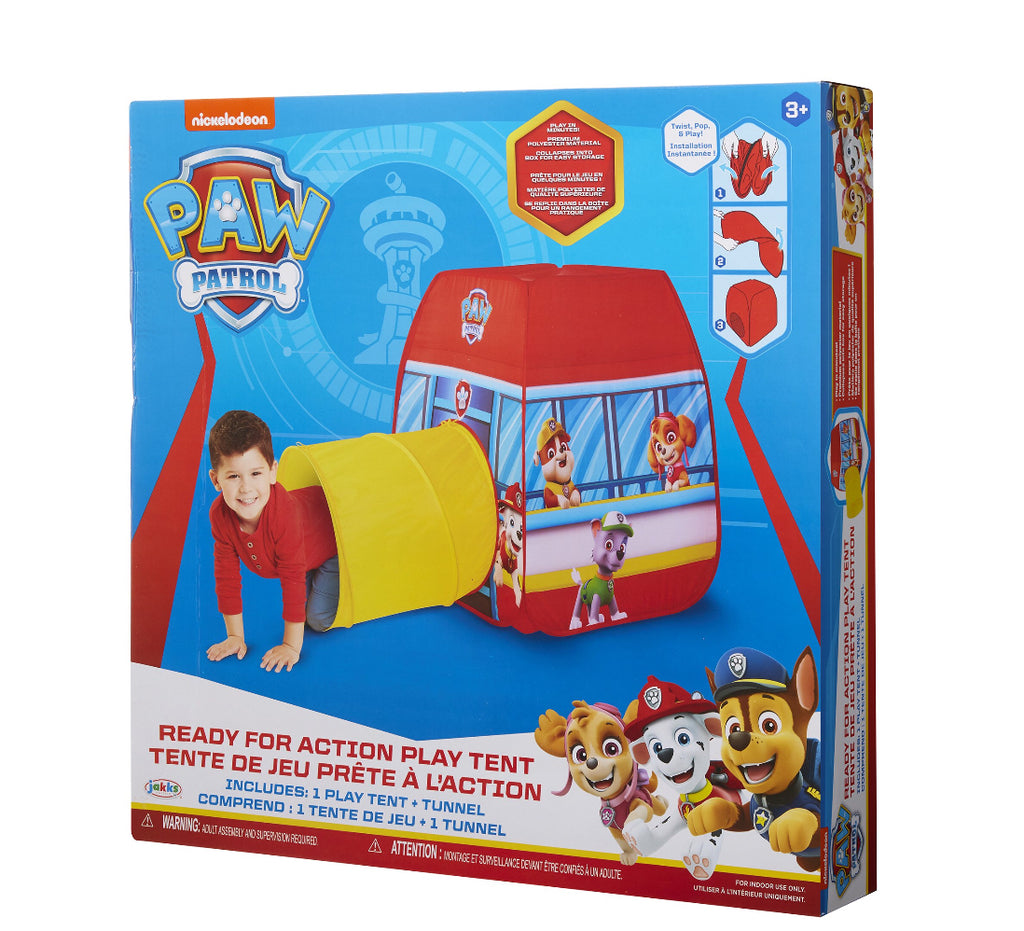 paw patrol tent Paw Patrol Kids Play Tent w/Crawl Tunnel – Island Cooler Delivery Service