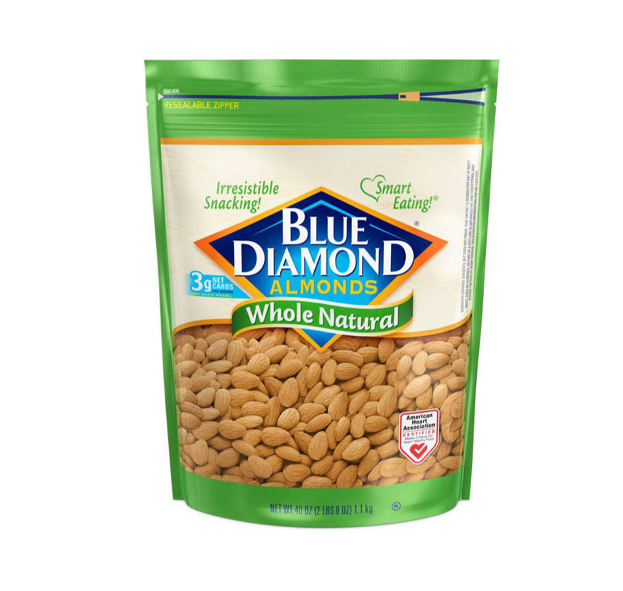 Blue Diamond Whole Natural Almonds (40oz.)