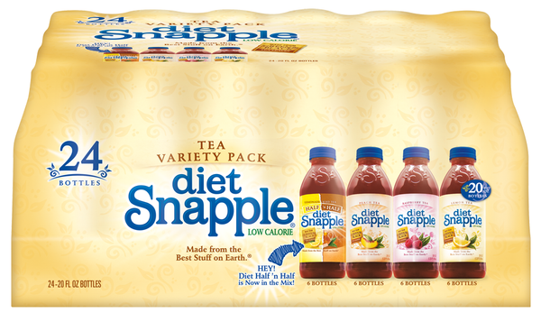 Snapple Diet Ice Tea Variety 24/20oz