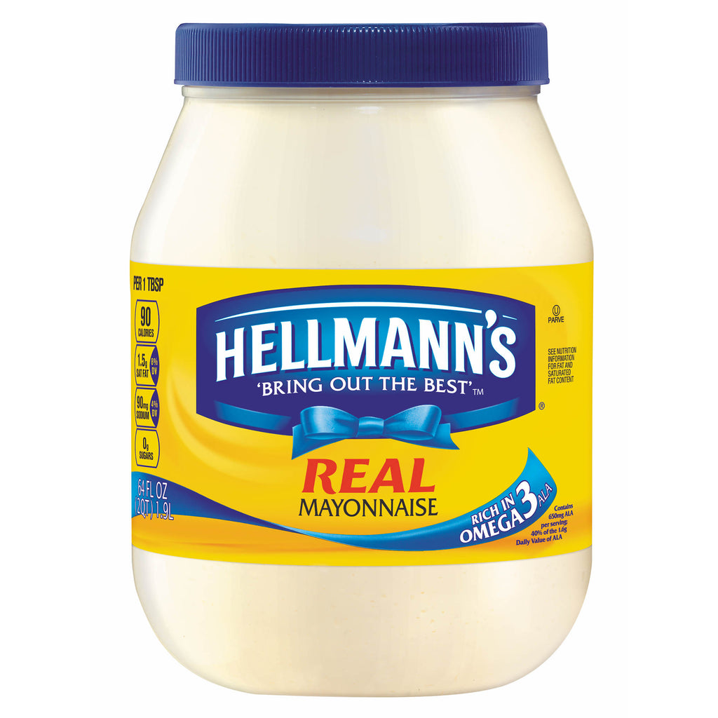 Hellmann's Real Mayonnaise, (64oz.)