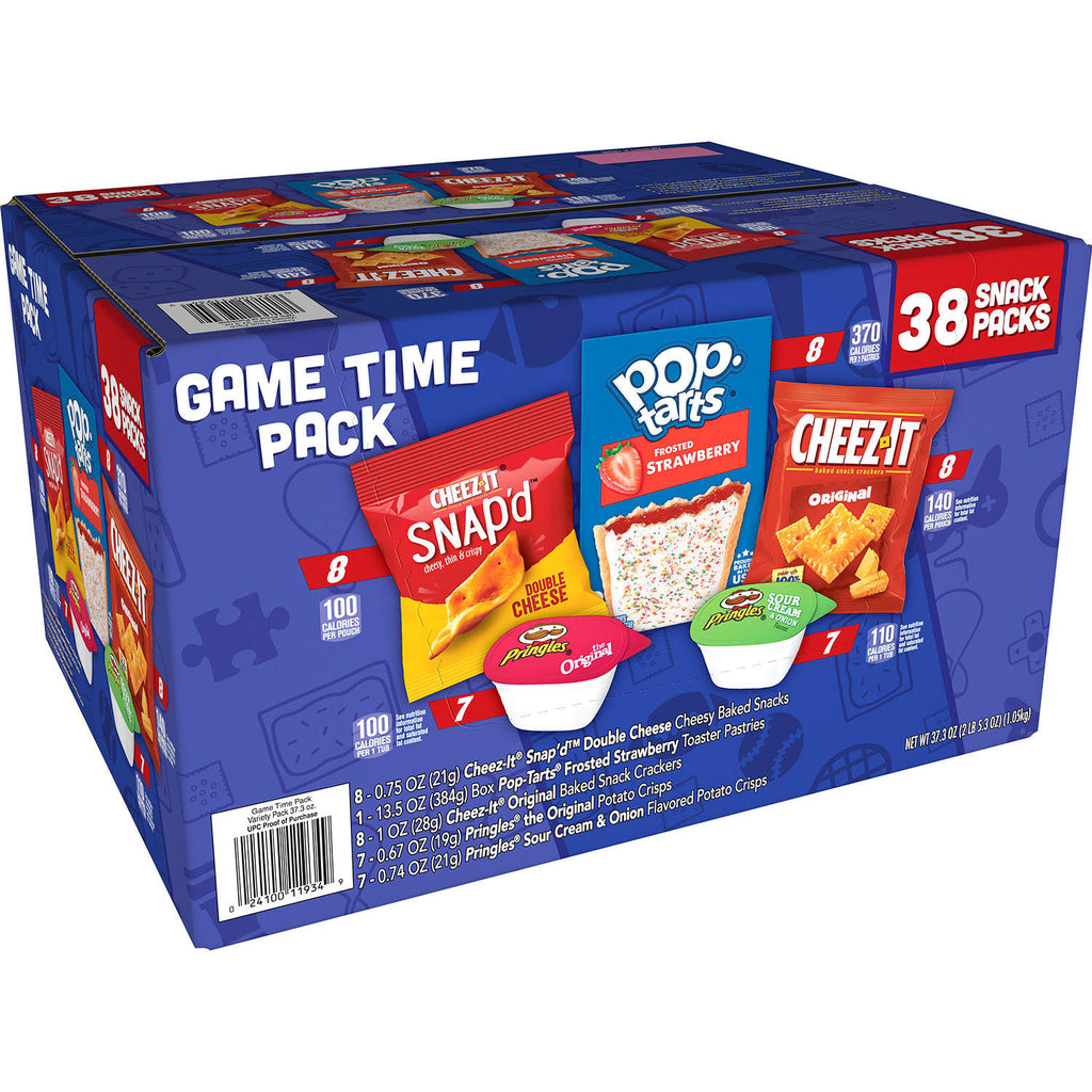 Kellogg's Game Time Snacks, Variety Pack (38 pk.)