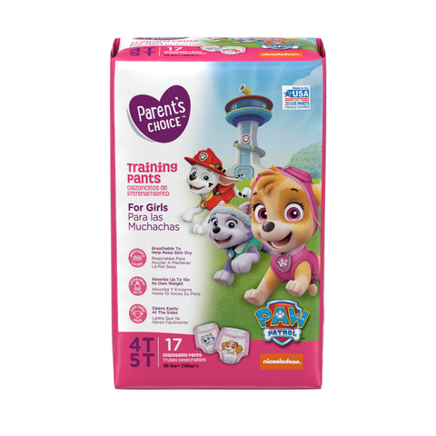 Parent’s Choice Girls Training Pants (4t-5t)