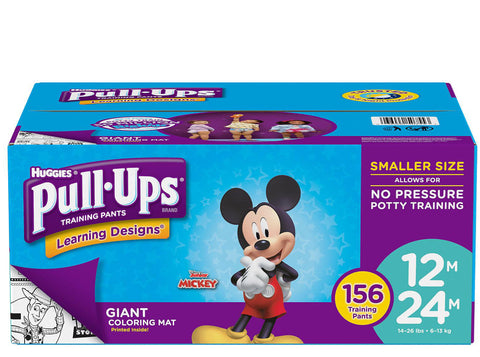 Huggies Pull-ups Boys Training Pants (12M-24M)