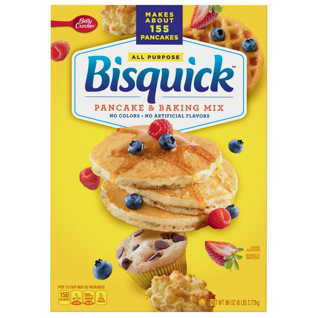 Bisquick Pancake & Baking Mix, All Purpose, (6lb)