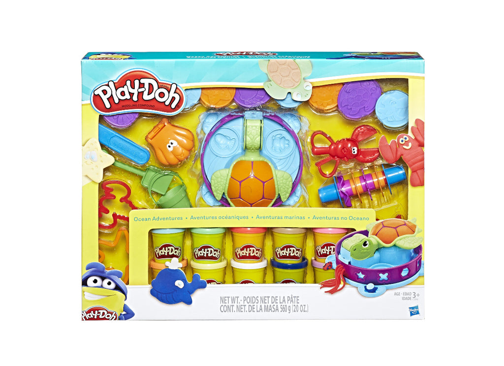 Play-Doh Ocean Adventure Mega Set with 10 Pk of Dough and 20 Tools