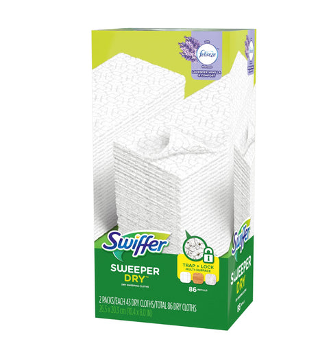 Swiffer Sweeper Dry Refills, Open Window Fresh Scent (86ct.)
