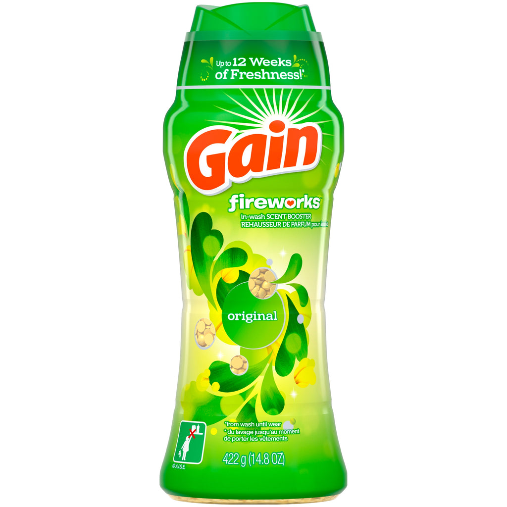 Gain Fireworks Original In Wash Scent Booster, (13.2oz.)