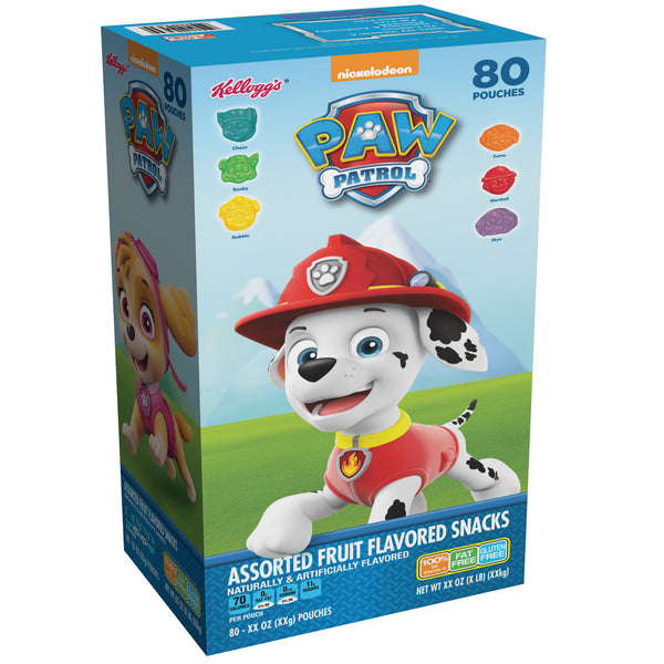 Paw Patrol Assorted Fruit Flavored Snacks (80 ct.)