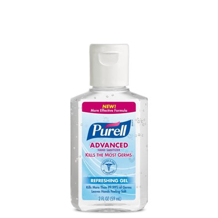 Purell Advanced Instant Hand Sanitizer, Flip Top (2fl.oz.)