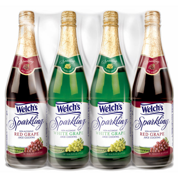 Welch's Sparkling Juice Cocktail (4ct, 25.4 oz)