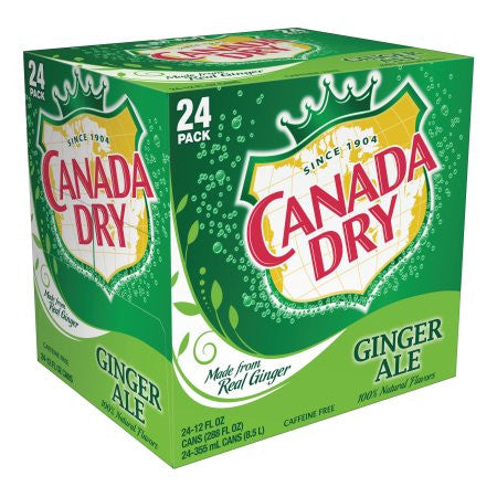 Canada Dry Ginger-Ale, (24/12oz.)