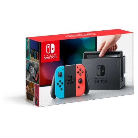 Nintendo Switch Gaming Console with NeonRed/Neon Blue Joy-Con
