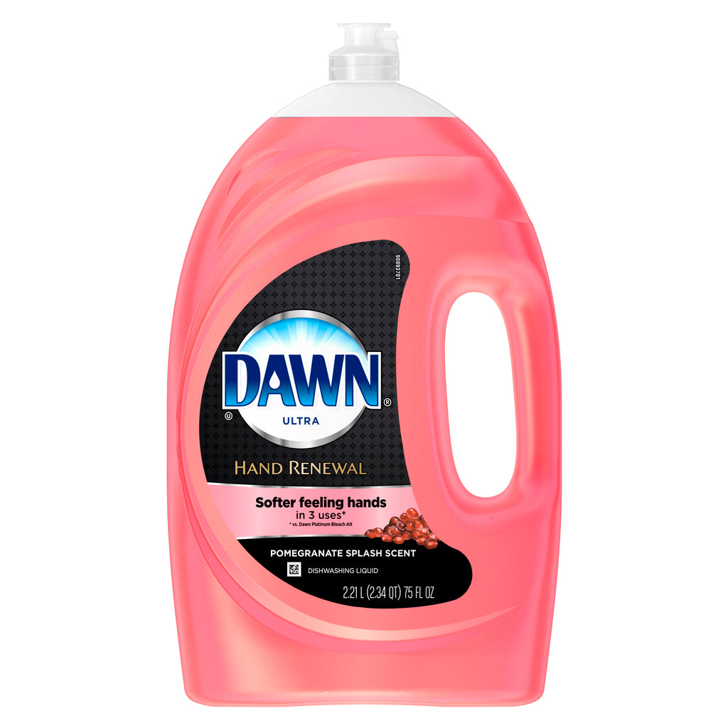 Dawn Hand Renewal Pomegranate Splash Dishwashing Liquid Dish Soap, 75 oz.