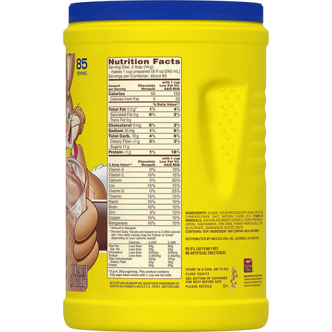 Nestle Nesquik Chocolate-Flavored Powder (2.61 lb)