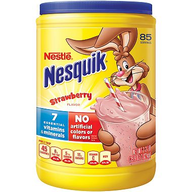 Nestle Nesquik Strawberry-Flavored Powder (2.61 lb)