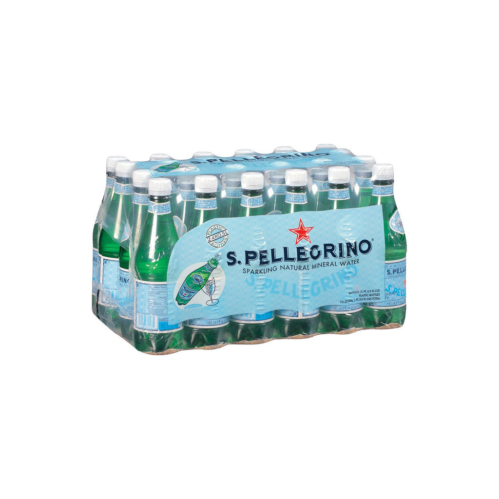 San Pellegrino Sparkling Natural Mineral Water (24/ 16.9oz)