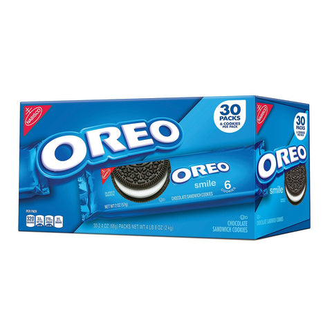 Nabisco Oreo Cookies, (30 pk./72 oz.)
