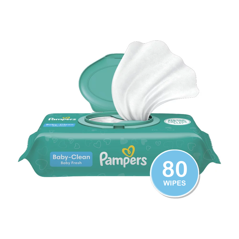 Pampers Scented Baby Wipes, (80ct.)