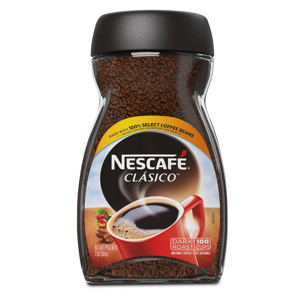 Nescafé Clasico, Dark Roast Instant Coffee, (7oz.)