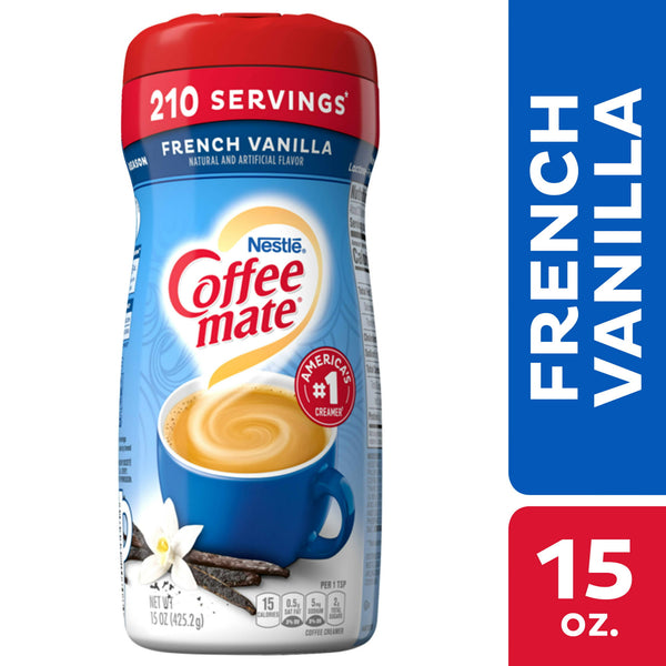 Nestle Coffee-mate Powdered Creamer, French Vanilla (15oz.)