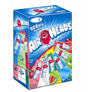 Airheads Chewy Fruit Variety Pack 90ct