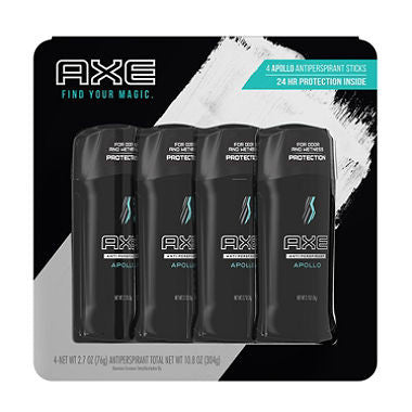 AXE Deodorant Sticks, Phoenix or Apollo (2.7 oz., 4 pk.)