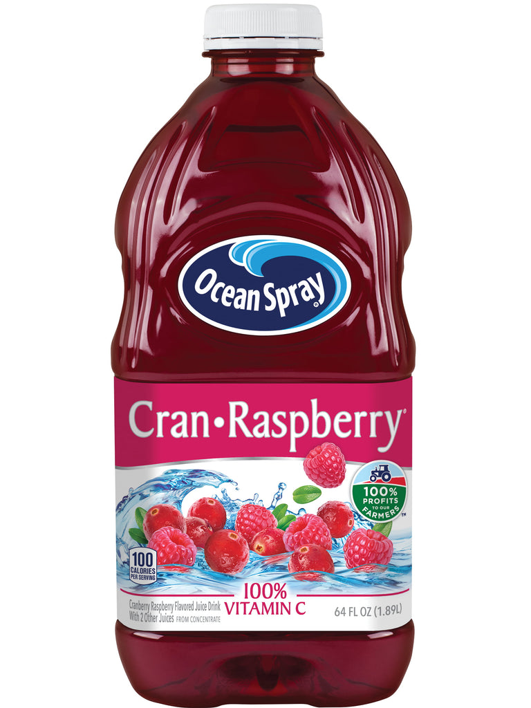 Ocean Spray Juice, Cran-Raspberry (64oz.)