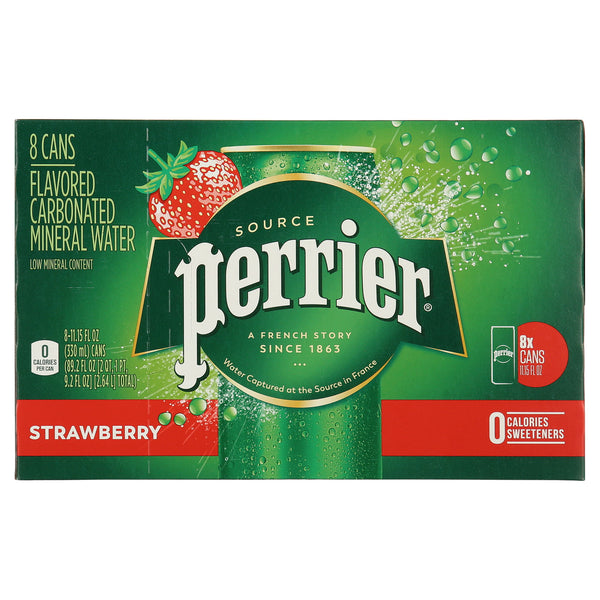 Copy of Perrier Sparkling Natural Mineral Water, Strawberry (8/11.15oz)