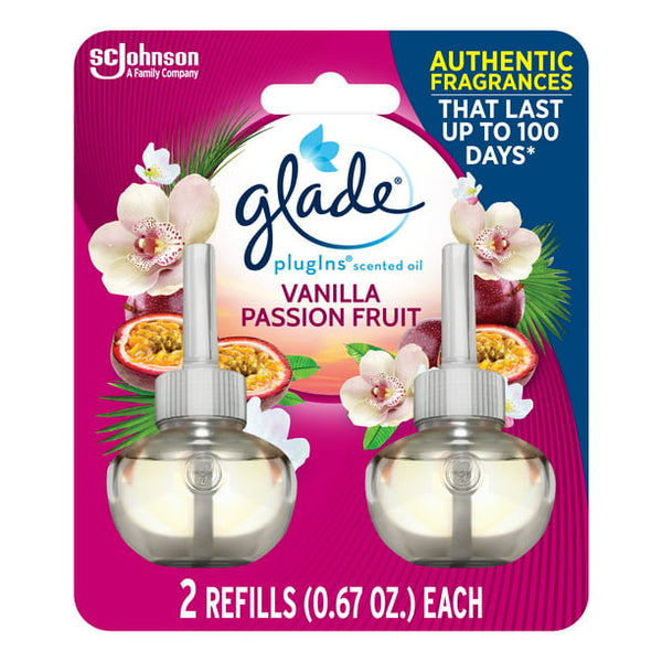 Glade PlugIns (2 Refills), Vanilla Passion Fruit