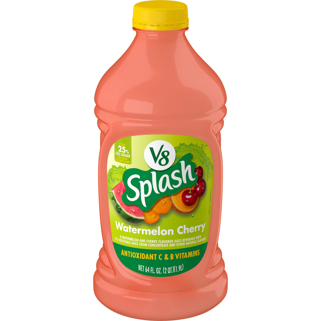 V8 Splash Juice, Watermelon Cherry, (64oz.)