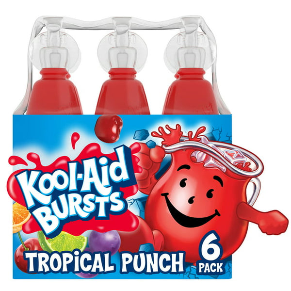 Kool-Aid Bursts Kids Drink, Tropical Punch (6ct./6.75oz.)