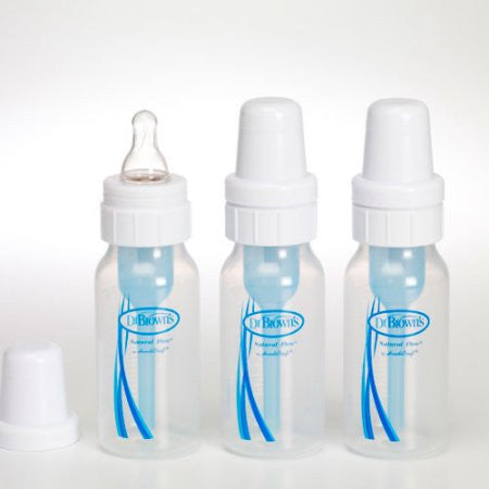 Dr. Brown's - Standard Polypropylene 4-oz. Bottles, BPA-Free, 3-Pack