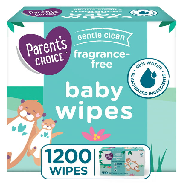 Parent's Choice Fragrance Free Baby Wipes, (1,200ct.)
