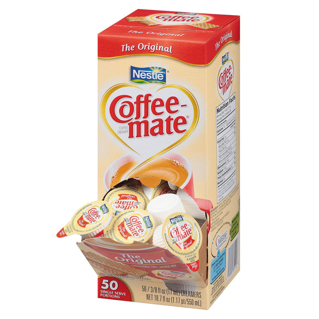 Nestle Coffee-mate Liquid Creamer Singles, Original (50 ct.)