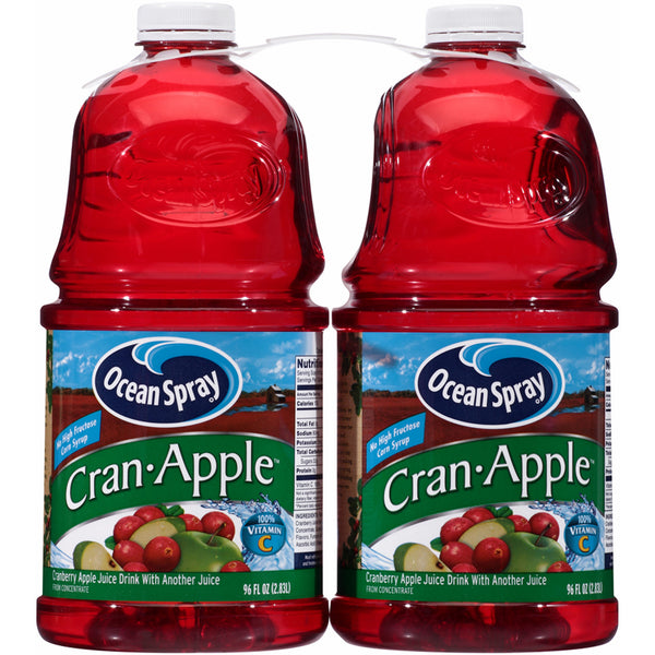 Oceanspray Cran-Apple Juice (2ct, 96oz)