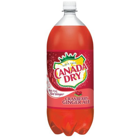 Canada Dry Cranberry Ginger Ale, 2L