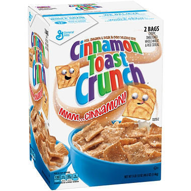 General Mills Cinnamon Toast Crunch, (49.5oz.)