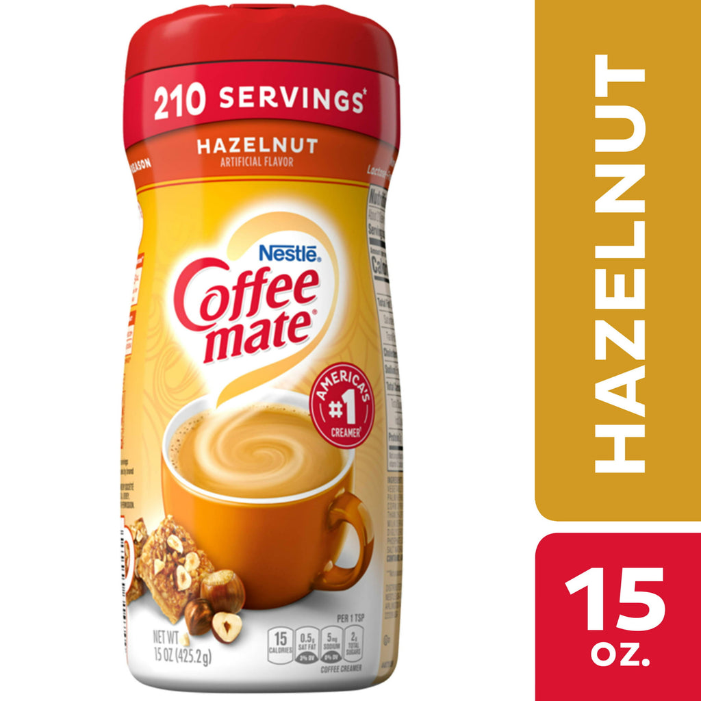 Nestle Coffee-mate Powdered Creamer, Hazelnut (15oz.)