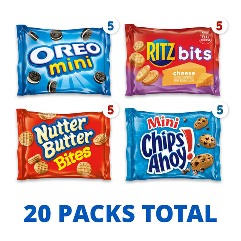 Nabisco Cookies Mini Variety Pk., (20ct.)