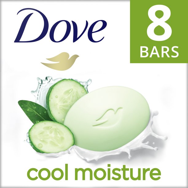 Dove Beauty Bar, Cool Moisture (8/3.75oz.)