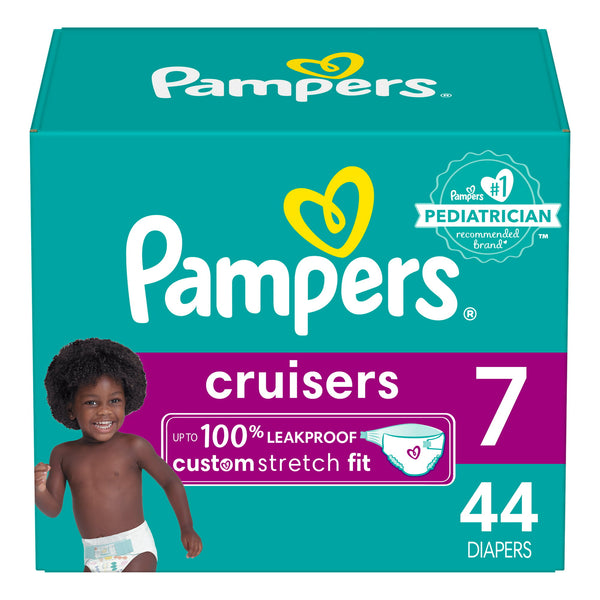 Pampers Cruisers Diapers Size 7, (44ct.)