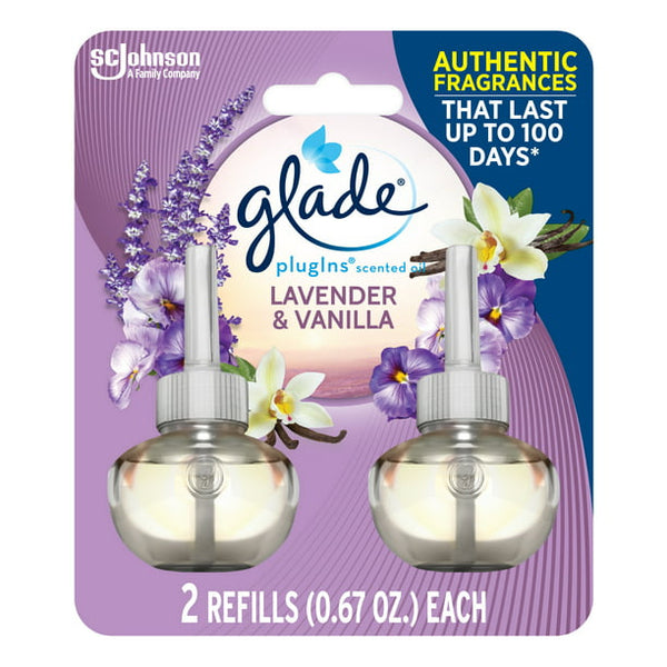 Glade PlugIns (2 Refills), Lavender and Vanilla