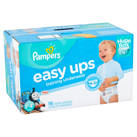 Pampers Easy Ups Boys Training Pants (3t-4t)