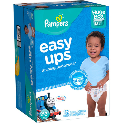 Pampers Easy Ups Boys Training Pants (2t-3t)
