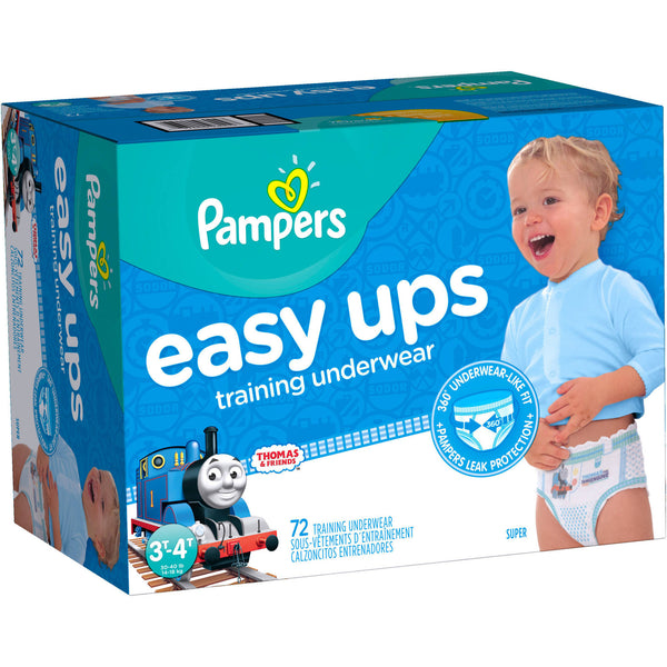 Pampers Easy Ups Boys Training Pants (3t-4t)