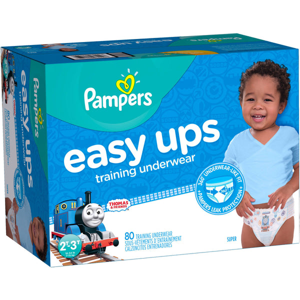Pampers Easy Ups Boys Training Pants (2t-3t)