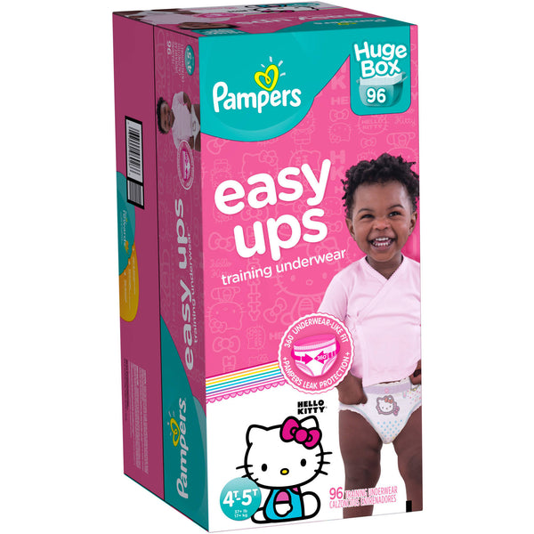 Pampers Easy Ups Girls Training Pants (4t-5t)