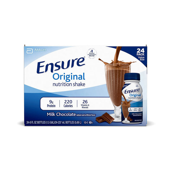 Ensure Original Nutrition Shake, Chocolate (8 fl. oz., 24 ct.)