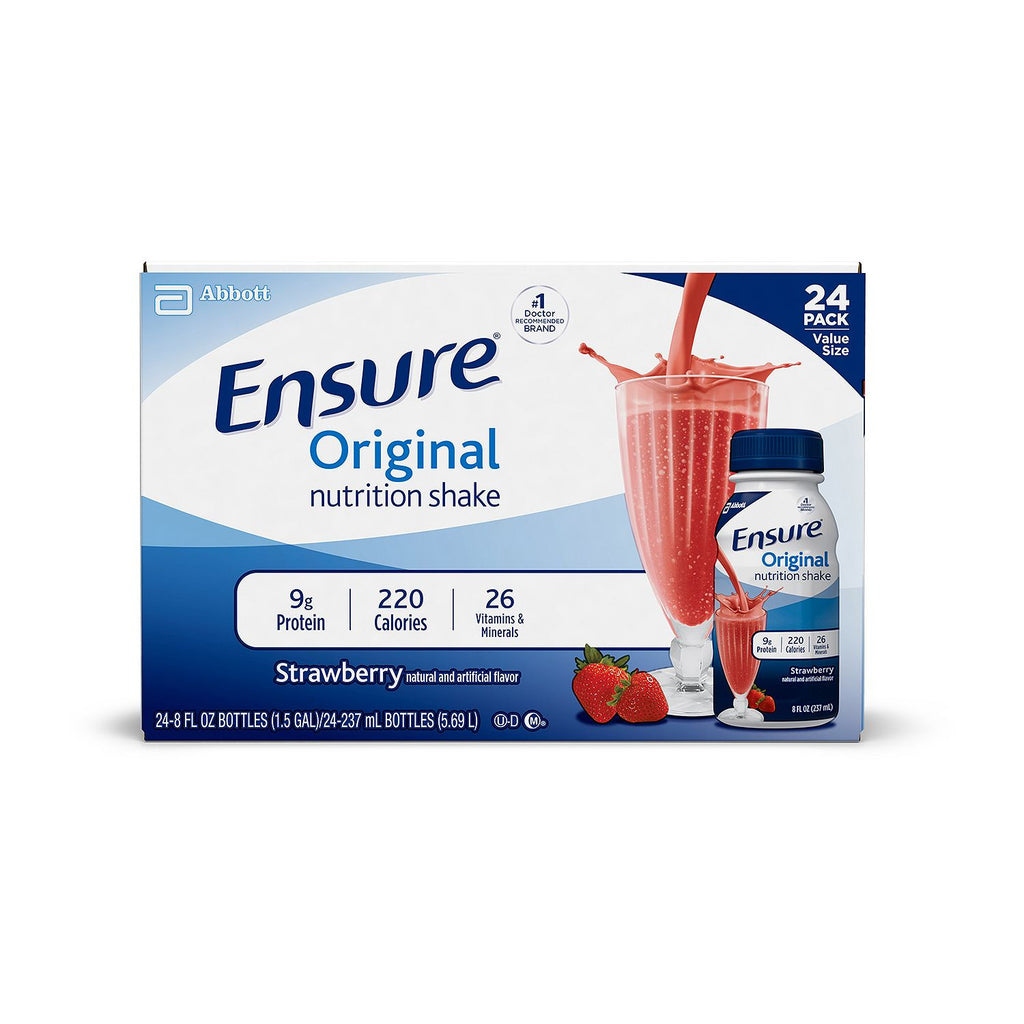 Ensure Original Nutrition Shake, Strawberry (8 fl. oz., 24 ct.)