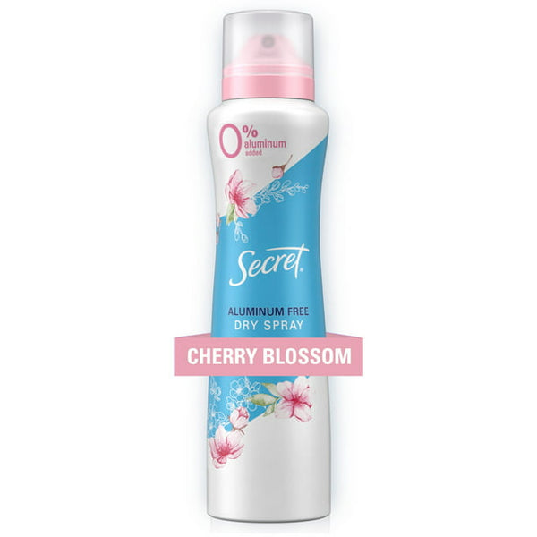 Secret Dry Spray Deodorant, Cherry Blossom (4.1oz.)
